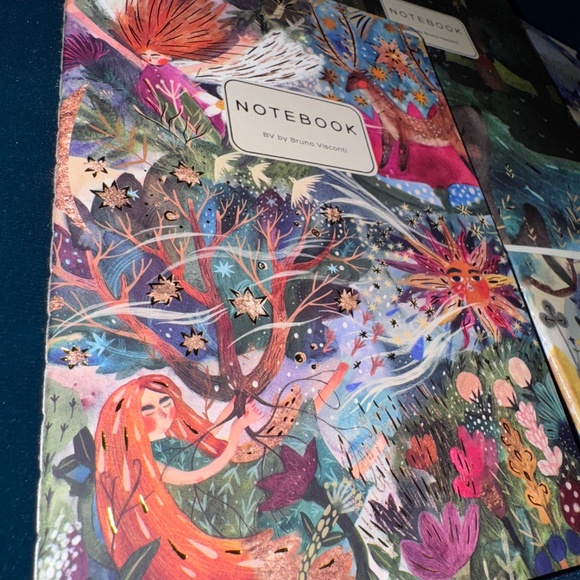 4 Pack Gorgeous Detailed Journal Set – BV Bruno Visconti, perfect for gifts - Picture 3 of 16